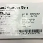 Merck Precast Agarose Gels