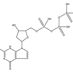 Merck 7-Deaza-2′-deoxyguanosine 5′-triphosphate lithium salt