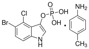 Merck 5-Bromo-4-chloro-3-indolyl phosphate p-toluidine salt