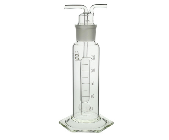AS ONE Gas Cleaning Bottle Common Ground Joint. Muenck Type, 공통 그라운드 조인트 가스세척병(무엔크식)