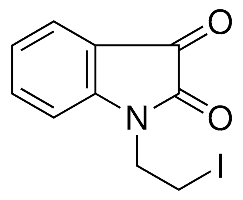 Merck 1-(2-IODO-ETHYL)-1H-INDOLE-2,3-D-