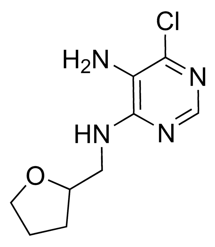 Merck 6-Chloro-N4-((tetrahydrofuran-2-yl)methyl)pyrimidine-4,5-diamine