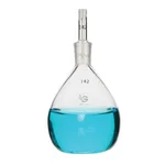 Thermo Fisher Scientific Gay-Lussac Bottle with Stoppers, Unadjusted, 10mL