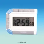 Daihan Science ETL 4-Channel Timer, with Big Display, Range(최소·최대·정밀도 Sec.), 4채널 타이머