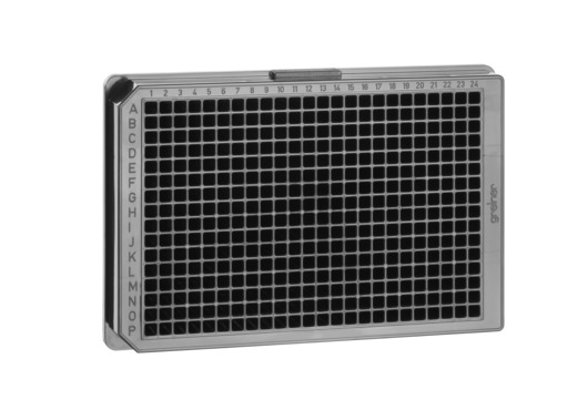 Greiner Bio One MICROPLATE, 384 WELL, PP, F-BOTTOM,BLACK, 10 PCS./BAG