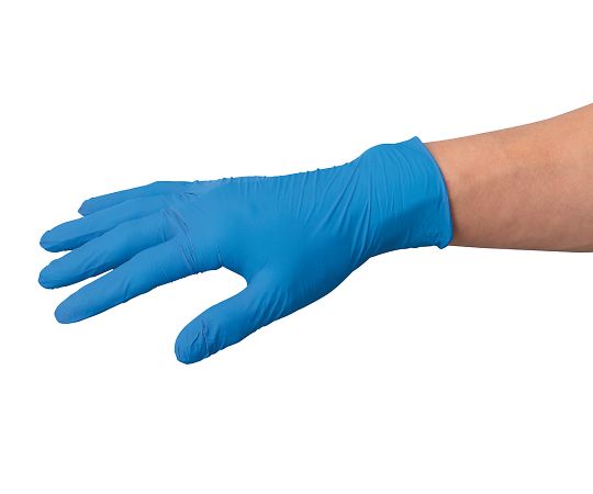 AS ONE Nitrile Ultra-thin Glove Blue (iSafe) (Powder Free) 240mm, 니트릴 극박장갑 청색 (파우더 프리) 240mm