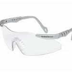 Thermo Fisher Scientific Smith & Wesson Magnum 3G Eyewear, Platinum Frame, Clear Lens