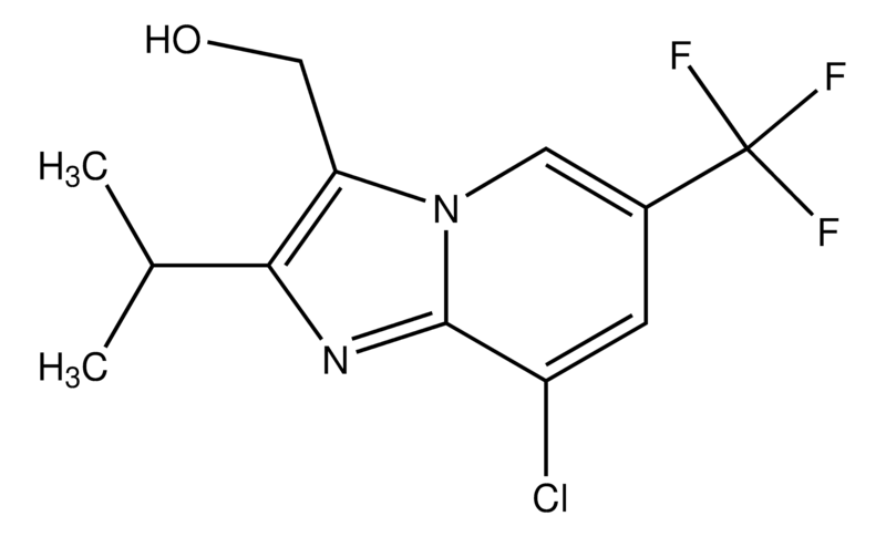 Merck (8-Chloro-2-isopropyl-6-(trifluoromethyl)imidazo[1,2-a]pyridin-3-yl)methanol