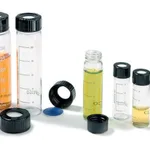 Merck PK100 22ML GRADUATED S/T VIAL,HOLE CAP/&