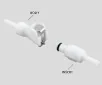 AS ONE Micro Coupling (Acetal. with Valve) PMC Series, 소형 커플링(아세탈·밸브부) PMC 시리즈