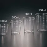 AS ONE Disposable PP Clear Cup 100mL 1 Box (1000 Pcs)and others