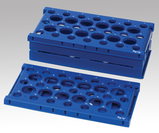 AS ONE Folding Rack For Tube Centrifuge 15mL x 21 Pcs 50mL x 12 Pcs Blueand others