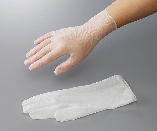 AS ONE AZFIT Super Pure Gloves PVC Powder Free Clean Pack L 1 Box (50 Pieces/Bag x 2 Bags)and others
