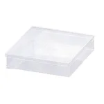 AS ONE PS (Polystyrene) Square Box 50 Pcs 36 x 36 x 14mm and others