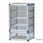 AS ONE Standard Desiccator BG 574 x 517 x 1020mm Reinforced Plastic Shelf With Rubber Feetand others
