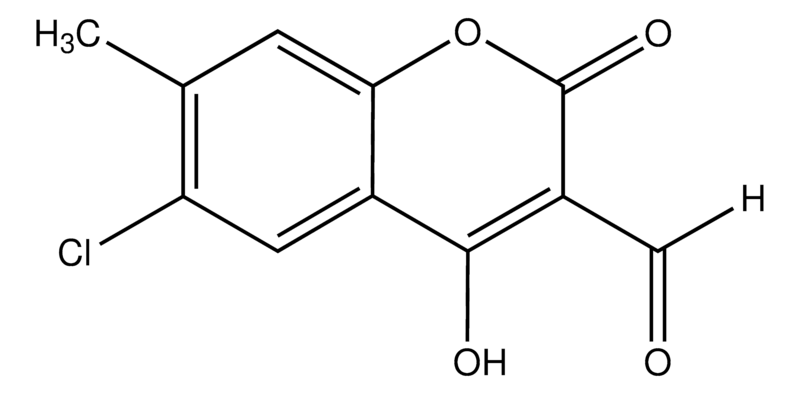 Merck 6-Chloro-4-hydroxy-7-methyl-2-oxo-2H-chromene-3-carbaldehyde