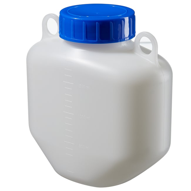 Thermo Fisher Scientific 2000 mL Oval Bottle, PPCO (set of 2)