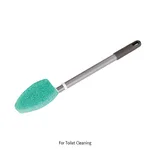 Daihan Science 3M Scotch Toilet Cleaning Comfort Scrubber Brush, Extendable Aluminium Handle<