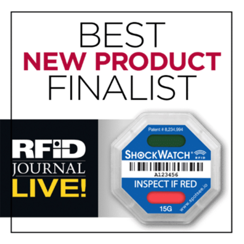 Spotsee ShockWatch RFID: Passive RFID Tags to Track Assets