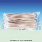 Long Wood Handle Cotton-tipped Applicator
