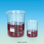 SciLab 교육용 표준 유리 비커 10~5000㎖ Educational Glass Beaker