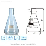 DURAN Premium High-grade Batch-certificated Standard Erlenmeyer Flask
