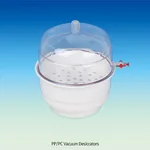 Glassco PP/PC & All Clear PC Hi-Vacuum Desiccator Set