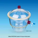 WITEG Witeg Safety PROTEFAN Coated Hi-Vacuum Desiccators