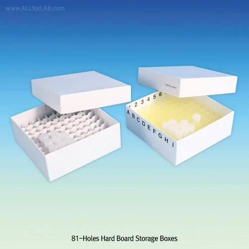 SciLab 81-hole Hard Board Storage Box