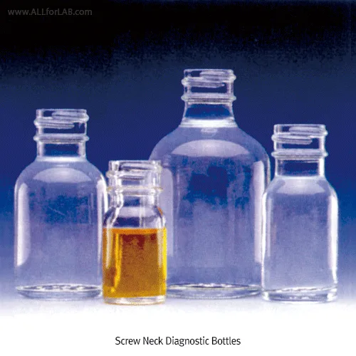 WHEATON Screw-Neck Diagnostic Bottles
