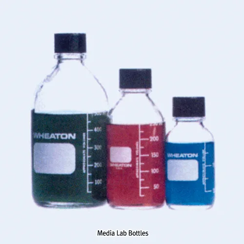 WHEATON Media Lab Bottles