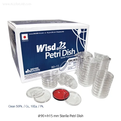 Wisd Φ60~Φ150 mm Disposable Petri Dish