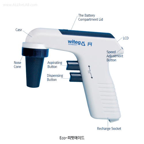 WITEG PREMIUM Rechargeable Pipet Aid