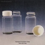WHEATON 20㎖ Premium Scintillation Glass Vials Complete with ScrewcapsWith Screwcap