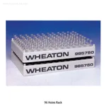 WHEATON 36~96 Places White Gray PP Vial Rack
