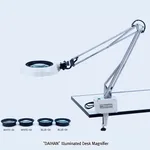 Daihan Science Illuminated Desk Magnifier