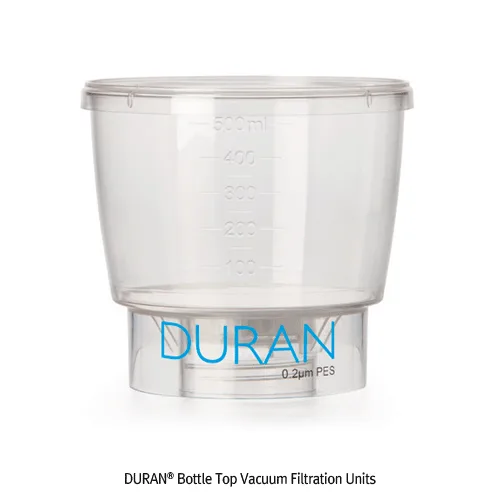 DURAN 500㎖ PS Sterile Bottle Top Vacu-Filtration Funnel