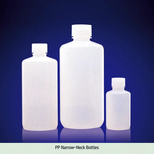 WHEATON PP 세구 & 광구 랩바틀 4~1000㎖ ASTM Premium PP Leak Resistant Lab Bottle