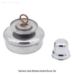 SciLab Stainless-steel Wickless Alcohol Burner Set