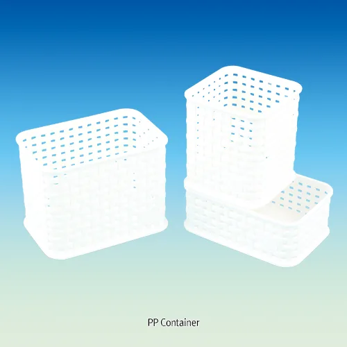Daihan Science PP 컨테이너 PP Container White Stackable
