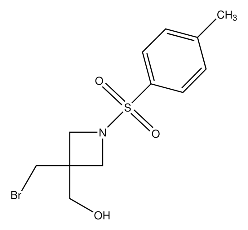 Merck (3-(Bromomethyl)-1-(p-toluenesulfonyl)azetidin-3-yl)methanol
