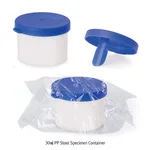 Daihan Science mediclin 30㎖ PP Stool Specimen Container, with Snapcap & Spoon, Sterile or Non-
