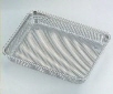 AS ONE Stainless Mesh Tray (Shallow Type), 스테인리스 메시 트레이 (얕은각형)
