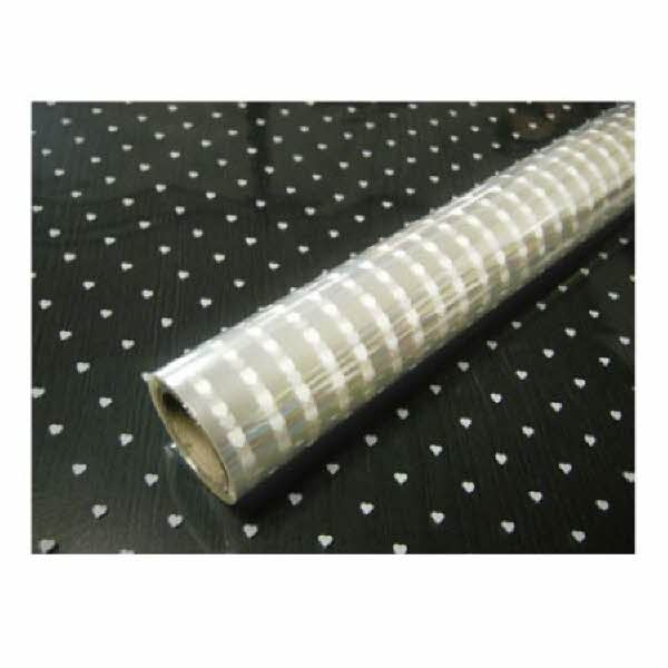 OFFICENEX 투명하트포장지 색상랜덤발송(530mmX20M)