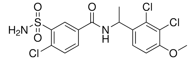Merck 3-(AMINOSULFONYL)-4-CHLORO-N-(1--