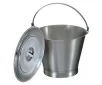 AS ONE Stainless Steel Bucket, SUS304, 양동이