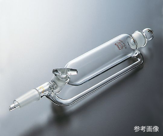 AS ONE Balanced Type Separatory Funnel(Glass Cock), 평형형 분액 깔때기(유리 콕)