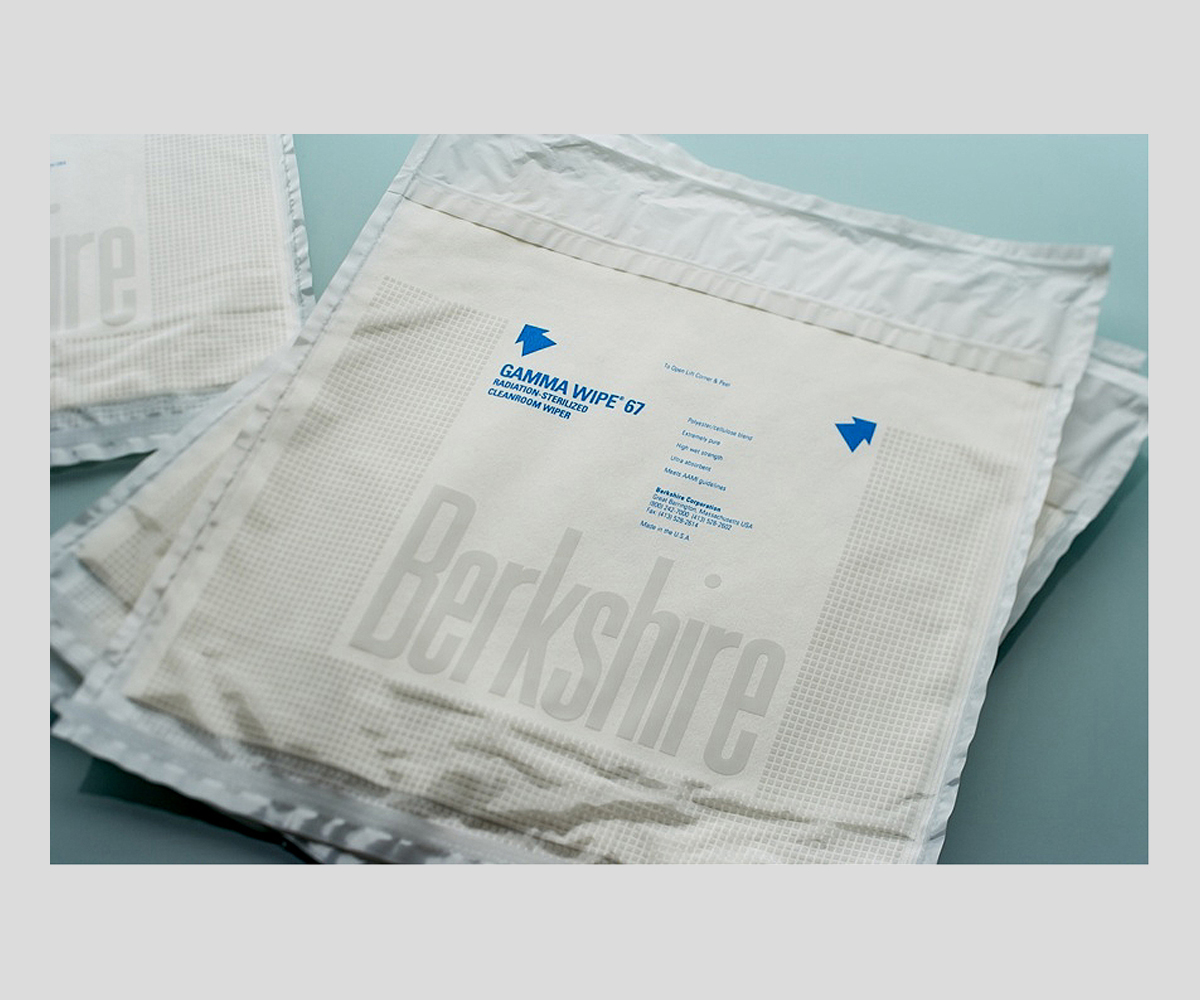 AS ONE γ-Irradiated Sterile Wipe, 무균성 증명 와이퍼