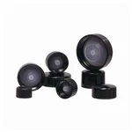 Thermo Fisher Scientific Black Phenolic PolyCone Cap