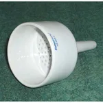 Thermo Fisher Scientific Porcelain Buchner Funnels with Fixed Perforated Plates, Height: 64mm; Top outer dia.: 20mm; Bottom inner dia.: 14mm